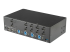 SV431DHD4KU - StarTech.com StarTech.com 4-Port Dual Monitor HDMI KVM Switch with Audio & USB 3.0 hub - Right-angle