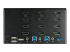 SV231QDPU34K - StarTech.com 2 Port Quad Monitor DisplayPort KVM Switch, 4K 60Hz UHD HDR, Desktop 4K DP 1.2 KVM with 2 Port USB 3.0 Hub (5Gbps) & 4x USB 2.0 HID Ports, Audio, Hotkey Switching, TAA - Back