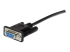 MXT1001MBK - StarTech.com 1m Black Straight Through DB9 RS232 Serial Cable - Close up