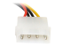SATAPOWADAPR - StarTech.com 6in 4 Pin LP4 to Right Angle SATA Power Cable Adapter - Close up