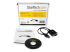 ICUSB232PRO - StarTech.com 1 ft USB to RS232 Serial DB9 Adapter Cable with COM Retention - Left-angle