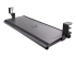 KEYBOARD-TRAY-CLAMP1 - StarTech.com Under-Desk Keyboard Tray, Clamp-on Keyboard Holder, Supports up to 12kg (26.5lb), Sliding Keyboard and Mouse Drawer with C-Clamps, Height Adjustable Keyboard Tray - Right-angle