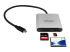 FCREADU3C - StarTech.com USB 3.0 Flash Memory Multi-Card Reader/Writer with USB-C - Front