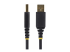 1P1FFCN-USB-SERIAL - StarTech.com 1ft/30cm USB to Null Modem Serial Adapter Cable, FTDI, RS232 - Multi-angle