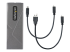 M2-USB-C-NVME-SATA - StarTech.com USB-C 10Gbps to M.2 NVMe or M.2 SATA SSD Enclosure, Tool-free M.2 PCIe/SATA NGFF SSD Enclosure, Portable Aluminum Case, USB Type-C & USB-A Host Cables, For 2230/2242/2260/2280 - Top