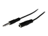 MU2MMFS - StarTech.com 2m Slim 3.5mm Stereo Extension Audio Cable - Right-angle