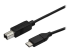 USB2CB50CM - StarTech.com USB C to USB B Printer Cable - Right-angle