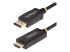 10F-DP-HDMI-4K60-HDR - StarTech.com 9.8ft (3m) DisplayPort to HDMI Adapter Cable, 4K 60Hz with HDR, DP to HDMI 2.0b, Active Video Converter, DisplayPort Desktop to HDMI Monitor, M/M - Right-angle