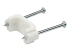 CBMDNMCC1 - StarTech.com 100 Pack Cable Clips with Nails, Two Steel Nails, Reusable Nail-in Clamps, Brick/Drywall Cable Fasteners, Ethernet Cord/AV/Coax Cable, PE Plastic Mounting Cable Tacks, White - Back