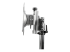ARMDUOSS - StarTech.com Dual Monitor Stand, Ergonomic Free Standing Dual Monitor Desktop Stand for two 24" VESA Mount Displays, Synchronized Height Adjustable, Double Monitor Pole Mount, Silver - Close up