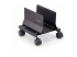 CPUMOBILESTND - StarTech.com Computer Tower Cart Rolling CPU Caddy w/ Wheels, Adjustable - Right-angle