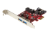 PEXUSB3S2EI - StarTech.com 4 Port PCI Express USB 3.0 Card - Left-angle