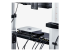 1110C-MOBILE-TV-CART - StarTech.com Rolling TV Cart/Stand On Wheels, Up to 100inch/220lb Screens - Close up