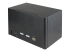 SV231QDPU34K - StarTech.com 2 Port Quad Monitor DisplayPort KVM Switch, 4K 60Hz UHD HDR, Desktop 4K DP 1.2 KVM with 2 Port USB 3.0 Hub (5Gbps) & 4x USB 2.0 HID Ports, Audio, Hotkey Switching, TAA - Right-angle