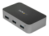 HB31C4AS - StarTech.com 4 Port USB C Hub with Power Adapter, USB 3.1/3.2 Gen 2 (10Gbps), USB Type C to 4x USB-A, Self Powered Desktop USB Hub with Fast Charging Port (BC 1.2) DCP, Desk Mountable - Right-angle