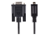 9FMNM-3M-RS232-CABLE - StarTech.com 3m RS232 Serial Null Modem Cable, Crossover Serial Cable w/Al-Mylar Shielding, DB9 Serial COM Port Cable Female to Male, Compatible w/DTE Devices - Multi-angle