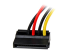 SATAPOWADPL - StarTech.com 6in 4 Pin LP4 to Left Angle SATA Power Cable Adapter - Close up