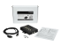 ICUSB234854I - StarTech.com 4 Port Serial Hub USB to RS232/RS485/RS422 Adapter, Industrial USB 2.0 to DB9 Serial Converter Hub, IP30 Rated, Din Rail Mountable Metal Serial Hub, 15kV ESD Protection - Front