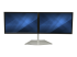 ARMDUOSS - StarTech.com Dual Monitor Stand, Ergonomic Free Standing Dual Monitor Desktop Stand for two 24" VESA Mount Displays, Synchronized Height Adjustable, Double Monitor Pole Mount, Silver - Front