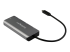 HB31C2A2CB - StarTech.com 4 Port USB C Hub w/ 2x USB A & 2x USB C, SuperSpeed 10Gbps USB Type-C 3.1/3.2 Gen 2 Hub, USB Bus Powered, Portable USB-C to USB Adapter Hub, Aluminum, 9.8" (25cm) Cable - Left-angle