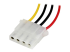 LP4POWEXT12 - StarTech.com 12in Molex LP4 Power Extension Cable M/F - Right-angle