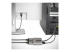 MST14DP122DP - StarTech.com 2-Port DisplayPort MST Hub, Dual 4K 60Hz, DP to 2x DisplayPort Monitor Adapter, DP 1.4 Multi-Monitor Video Adapter w/ 1ft Built-in Cable, USB Powered, Windows Only - Front