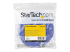 HKLP25BL - StarTech.com 25ft Hook and Loop Roll, Cut-to-Size Reusable Cable Ties, Bulk Industrial Wire Fastener Tape / Adjustable Fabric Wraps Blue / Resuable Self Gripping Cable Management Straps - Front