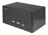 SV231TDPU34K - StarTech.com 2 Port Triple Monitor DisplayPort KVM Switch, 4K 60Hz UHD HDR, Desktop 4K DP 1.2 KVM with 2 Port USB 3.0 Hub (5Gbps) & 4x USB 2.0 HID Ports, Audio, Hotkey Switching, TAA - Right-angle
