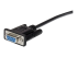 MXT1003MBK - StarTech.com 3m Black Straight Through DB9 RS232 Serial Cable - Close up