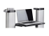 1110C-MOBILE-TV-CART - StarTech.com Rolling TV Cart/Stand On Wheels, Up to 100inch/220lb Screens - Close up