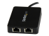 US1GC301AU2R - StarTech.com USB-C to Dual Gigabit Ethernet Adapter with USB 3.0 (Type-A) Port - Right-angle