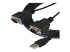 ICUSB2322F - StarTech.com USB to Serial Adapter - Right-angle