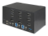 SV231TDPU34K - StarTech.com 2 Port Triple Monitor DisplayPort KVM Switch, 4K 60Hz UHD HDR, Desktop 4K DP 1.2 KVM with 2 Port USB 3.0 Hub (5Gbps) & 4x USB 2.0 HID Ports, Audio, Hotkey Switching, TAA - Close up