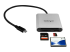 FCREADU3C - StarTech.com USB 3.0 Flash Memory Multi-Card Reader/Writer with USB-C - Front