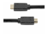 HD2MM10MA - StarTech.com 10m(30ft) HDMI 2.0 Cable, 4K 60Hz Active HDMI Cable, CL2 Rated for In Wall Installation, Long Durable High Speed Ultra-HD HDMI Cable, HDR 10, 18Gbps, Male to Male Cord, Black - Multi-angle