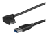 USB3AU50CMLS - StarTech.com 0.5m 20in Slim Micro USB 3.0 Cable M/M - Right-angle