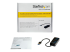 HB30A4AIB - StarTech.com 4 Port USB 3.0 Hub, USB-A to 4x USB 3.0 Type-A with Individual On/Off Port Switches, SuperSpeed 5Gbps USB 3.1/USB 3.2 Gen 1, USB Bus Powered, Portable, 9.8" Attached Cable - Front