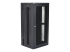 RK2620WALHM - StarTech.com 26U 19" Wall Mount Network Cabinet, 16" Deep Hinged Locking IT Network Switch Depth Enclosure, Assembled Vented Computer Equipment Data Rack with Shelf & Flexible Side Panels - Left-angle