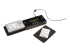 SATSASDUPE11 - StarTech.com 1:1 Hard Drive Duplicator and Eraser for 2.5"/ 3.5" SATA (I/II/III) & SAS (I/II) HDD SSD - Left-angle