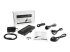 ICUSB234858I - StarTech.com 8 Port Serial Hub USB to RS232/RS485/RS422 Adapter, Industrial USB 2.0 to DB9 Serial Converter Hub, IP30 Rated, Din Rail Mountable Metal Serial Hub, 15kV ESD Protection - Front