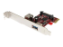 PEXUSB3S11 - StarTech.com 2 port PCI Express SuperSpeed USB 3.0 Card with UASP Support - Left-angle