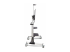 1110C-MOBILE-TV-CART - StarTech.com Rolling TV Cart/Stand On Wheels, Up to 100inch/220lb Screens - Left side