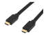 HD2MM15MA - StarTech.com 15m(50ft) HDMI 2.0 Cable, 4K 60Hz Active HDMI Cable, CL2 Rated for In Wall Installation, Long Durable High Speed Ultra-HD HDMI Cable, HDR 10, 18Gbps, Male to Male Cord, Black - Right-angle