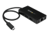 HB30C3A1GE - StarTech.com 3 Port USB C Hub with Ethernet - Right-angle