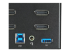 SV231QDPU34K - StarTech.com 2 Port Quad Monitor DisplayPort KVM Switch, 4K 60Hz UHD HDR, Desktop 4K DP 1.2 KVM with 2 Port USB 3.0 Hub (5Gbps) & 4x USB 2.0 HID Ports, Audio, Hotkey Switching, TAA - Close up