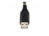 1P6FFCN-USB-SERIAL - StarTech.com 6.6ft/2m USB to Null Modem Serial Adapter Cable, FTDI, RS232 - Close up