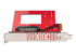 PEX4SFF8639U3 - StarTech.com U.3 to PCIe Adapter Card, PCIe 4.0 x4 Adapter For 2.5" U.3 NVMe SSDs, SFF-TA-1001 PCI Express Add-in Card for Desktops/Servers, TAA Compliant - Left side