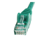 N6PATCH100GN - StarTech.com 100ft CAT6 Cable, 10 Gigabit Snagless RJ45 650MHz 100W PoE Cat 6 Patch Cord, 10GbE UTP CAT6 Network Cable, Green CAT6 Ethernet Cable, Fluke Tested/Wiring is UL Certified/TIA - Close up