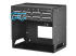 WALLSHELF8U - StarTech.com 8U Open Frame Wall Mount Network Rack w/ Built in Shelf - Right-angle