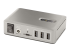 10G8A2CS-USB-C-HUB - StarTech.com 10-Port USB-C Hub, 8x USB-A + 2x USB-C, Self-Powered w/ 65W Power Supply, USB 3.1 10Gbps Hub w/ BC1.2 Charging, Desktop/Laptop USB Hub with 3ft Locking USB-IF Certified Cable - Back
